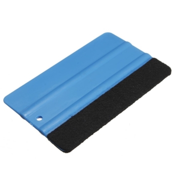 Rakla z filcem typu 3M do aplikacji folii naklejek oklein filc gładzik duża 12,5x8cm