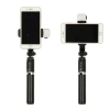 Kijek do selfie z pilotem Bluetooth statyw tripod lampka LED czarny