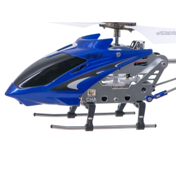 Helikopter zdalnie sterowany na pilota RC SYMA S107G niebieski