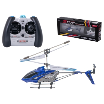 Helikopter zdalnie sterowany na pilota RC SYMA S107G niebieski
