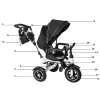 Rowerek trójkołowy Trike Fix V3 rower spacerówka 3w1 obracany 360 wolne koło czarny