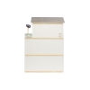 Domek dla lalek drewniany MDF mebelki 122cm XXL LED