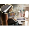 Domek dla lalek drewniany MDF mebelki 122cm XXL LED