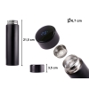 Kubek bidon termiczny termos smart LED 500ml czarny