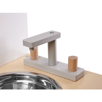 Kuchnia dla dzieci drewniana MDF MODERN CLASSIC akcesoria 82cm
