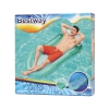 Materac dmuchany do pływania wody basenu plażowy z siatką siateczkowy miętowy BESTWAY 43103