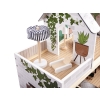 Domek dla lalek drewniany LULILO FLORO boho LED 78cm