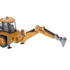 Koparka ładowarka metalowa z ruchomymi łyżkami Die-Cast H-toys 1704 1:50