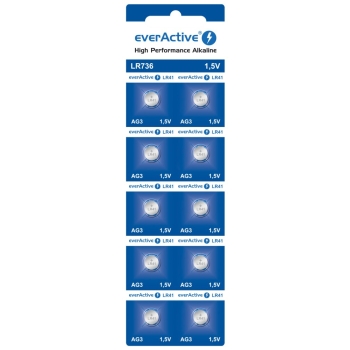 Bateria alkaiczna everActive G3 LR736 blister 10szt