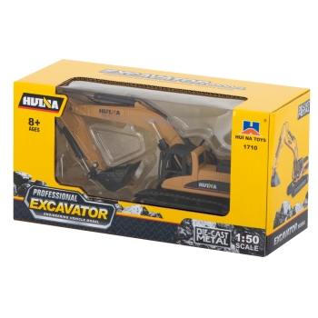 Koparka gąsienice metal Die-Cast H-toys 1710 1:50
