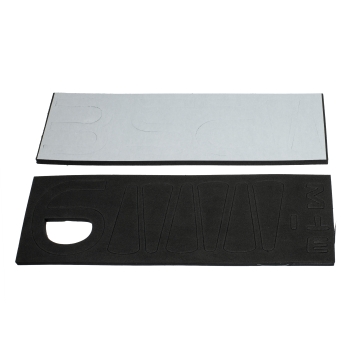 Zegar ścienny naklejany DIY regulowany duży 80-120cm czarny 4 cyfry