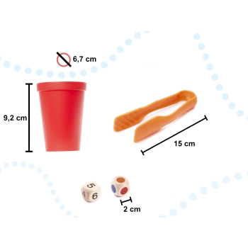Kamyki kreatywne kolorowe układanka montessori 65 el.