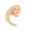 Główka głowa treningowa fryzjerska naturalne włosy blond