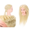 Główka głowa treningowa fryzjerska naturalne włosy blond