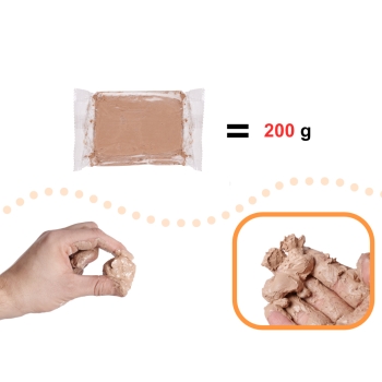 Glina zapas do koła garncarskiego 1200g