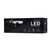 Lampy ogrodowe solarne najazdowe gruntowe czujnik zmierzchu wbijane świecący dysk 8LED 12szt. zimny biały