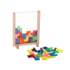 Gra logiczna układanka tetris stojący