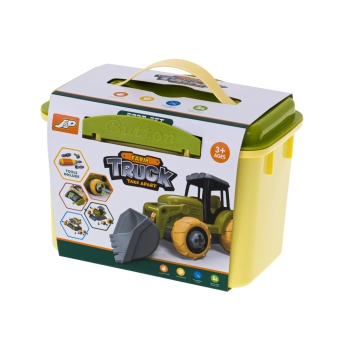 Gospodarstwo rolne farma traktor maszyny rolnicze zwierzęta zagroda konie + śrubokręt