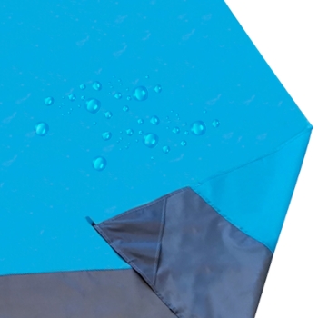 Mata plażowa piknikowa wodoodporna duża koc biwakowy na piknik biwak pokrowiec XXL 210 X 200 cm