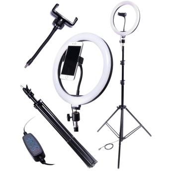 Lampa pierścieniowa 60W RING LED selfie makijaż