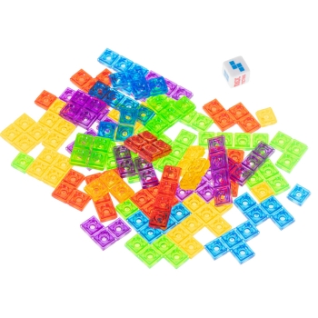 Gra logiczna układanka tetris puzzle klocki