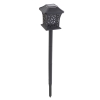 Lampa solarna ogrodowa ażurowa latarenka wisząca wbijana lampion 12 LED
