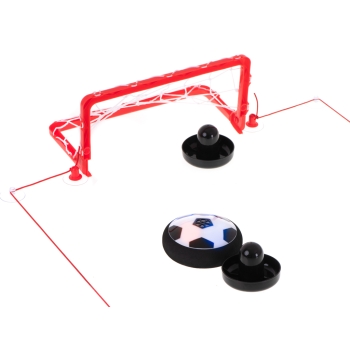 Latająca lewitująca piłka nożna krążek cymbergaj hoverball z bramkami