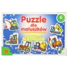ALEXANDER Puzzle dla maluszków - maszyny budowlane 2+