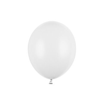 Balony Strong Pastel Pure biały 30cm 100 sztuk