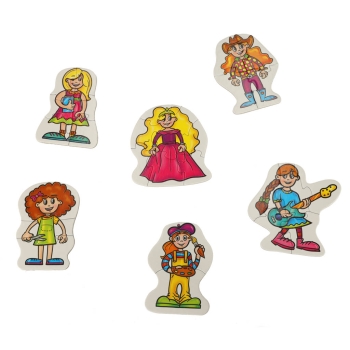 ALEXANDER Puzzle dla maluszków - dziewczynki 2+