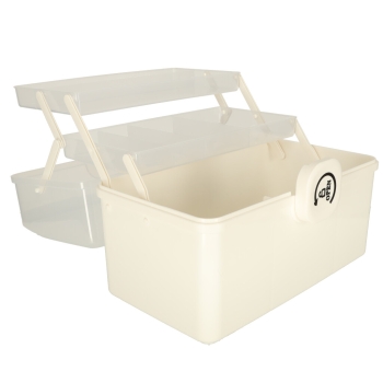 Organizer na leki pojemnik pudełko kasetka apteczka duży XXL na zamek skrzynka 34x19x22,5cm