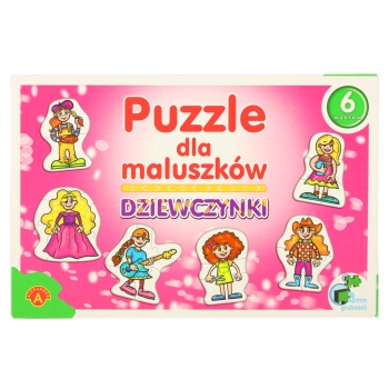 ALEXANDER Puzzle dla maluszków - dziewczynki 2+