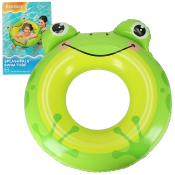 Kółko do pływania koło dmuchane dla dzieci BESTWAY 36351 żaba 85-76cm