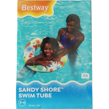 Kółko do pływania koło dmuchane BESTWAY 36014 owoce 61cm