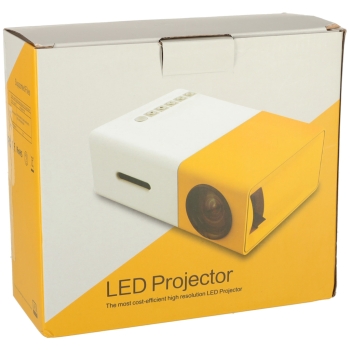 Mini projektor rzutnik przenośny LED TFT LCD 1920x1080 24-60