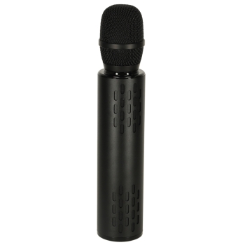 Mikrofon bezprzewodowy karaoke dla dzieci głośnik Bluetooth 2000mAh karta SD USB wysoka jakość czarny